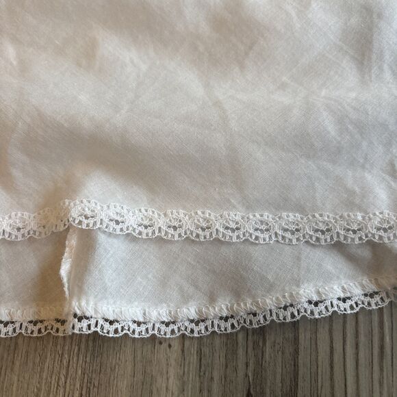 NWT Vintage Wonder Maid Cotton Lace Trim Cami Made In uSA Size 40 - Picture 9 of 12